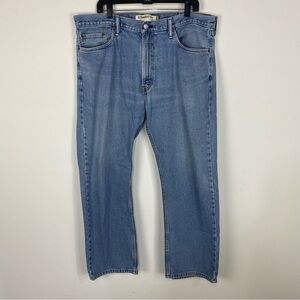 Levi's Straight Fit 505 Denim Jeans light wash 40x30